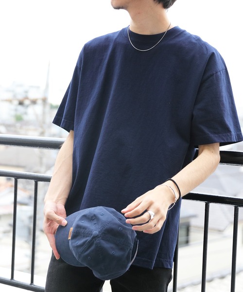 LOS ANGELES APPAREL（ロサンゼルスアパレル）の「LOS ANGELS APPAREL 6.5oz半袖Ｔシャツ（Tシャツ/カットソー・メンズ・ブラック/グレー系1/オフホワイト/ホワイト/グリーン系その他/ネイビー/ブラック系その他/ブルー系その他/フューシャピンク/オレンジ/ゴールド/パープル/レッド/ライトピンク・X-LARGE/MEDIUM/LARGE）」の22枚目の写真