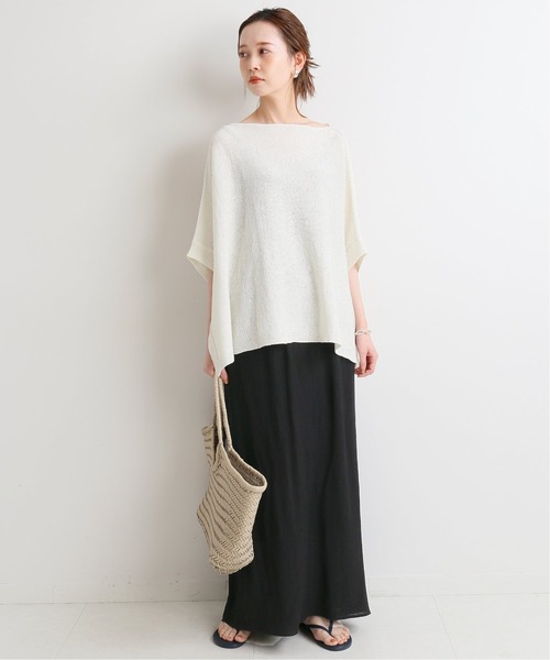 IENA（イエナ）の「カールマイヤーバックフレアスカート◆（スカート・レディース・ネイビー/ブラック・36/34/38）」の21枚目の写真