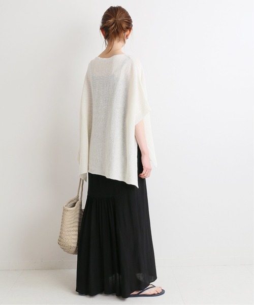 IENA（イエナ）の「カールマイヤーバックフレアスカート◆（スカート・レディース・ネイビー/ブラック・36/34/38）」の14枚目の写真