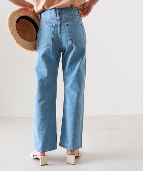 Cheek(チーク)の「DENIMベイカーパンツ(デニムパンツ・レディース・ブルー/ネイビー・SMALL/MEDIUM)」の20枚目の写真