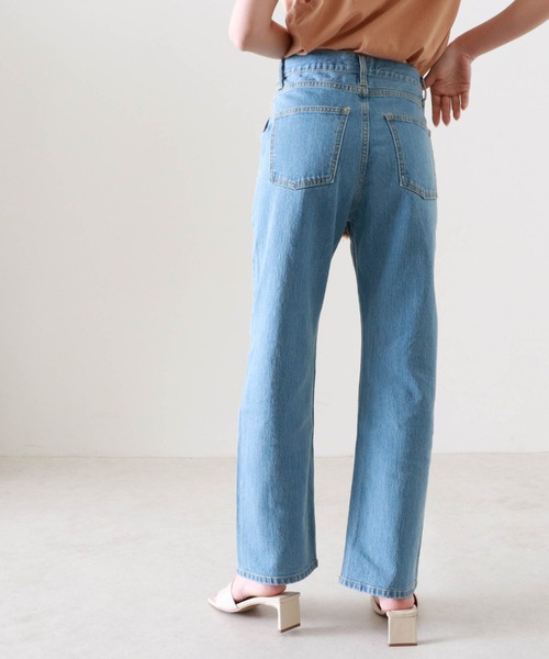 Cheek(チーク)の「DENIMベイカーパンツ(デニムパンツ・レディース・ブルー/ネイビー・SMALL/MEDIUM)」の7枚目の写真