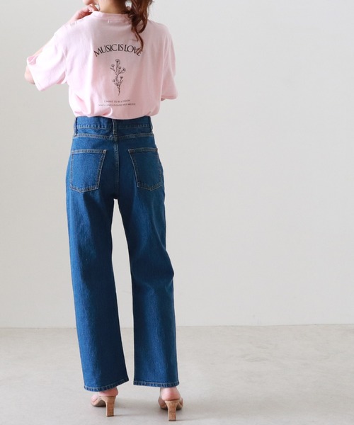 Cheek(チーク)の「DENIMベイカーパンツ(デニムパンツ・レディース・ブルー/ネイビー・SMALL/MEDIUM)」の10枚目の写真