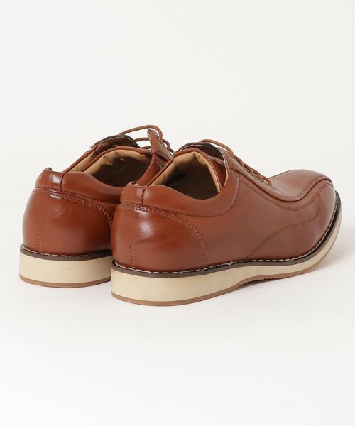 LASSU&FRISS（ラスアンドフリス）の「LASSU&FRISS / カジュアルウォーキングシューズ 小さいサイズ24.5cm～大きいサイズ30cm (551)（モカシン/デッキシューズ・メンズ・キャメル/ダークブラウン/ブラック・40/44/46/42/47/43/45/48/39/50/41）」の4枚目の写真