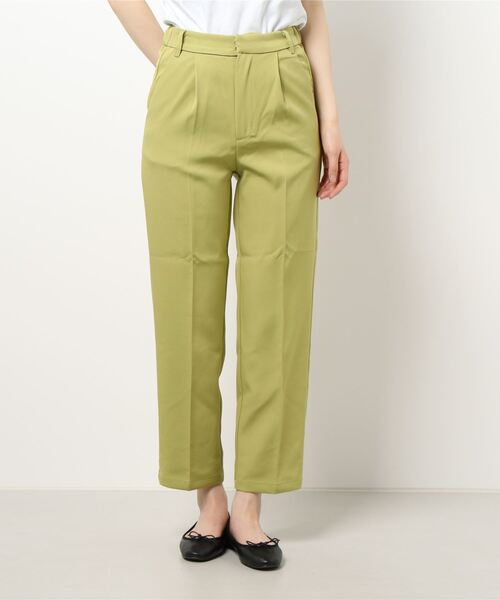 nemne store（ネンネストア）の「まっすぐすすむセンタープレススラックス（スラックス・レディース・パープル/オフホワイト/イエロー/オレンジ/グリーン・SMALL/MEDIUM）」の22枚目の写真