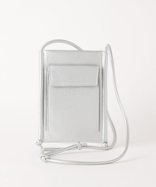 green label relaxing(グリーンレーベルリラクシング)の「FFC マルチ サコッシュ ポシェット(ショルダーバッグ・レディース・ホワイト/ブラック/シルバー/その他1・FREE)」の3枚目の写真