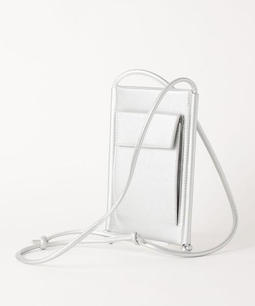 green label relaxing(グリーンレーベルリラクシング)の「FFC マルチ サコッシュ ポシェット(ショルダーバッグ・レディース・ホワイト/ブラック/シルバー/その他1・FREE)」の7枚目の写真