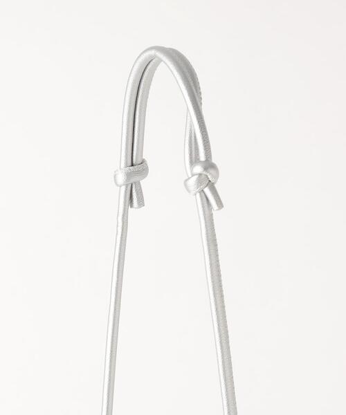 green label relaxing(グリーンレーベルリラクシング)の「FFC マルチ サコッシュ ポシェット(ショルダーバッグ・レディース・ホワイト/ブラック/シルバー/その他1・FREE)」の6枚目の写真