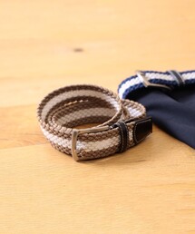 BEAMS HEART | メランジ調 メッシュベルト(ベルト)