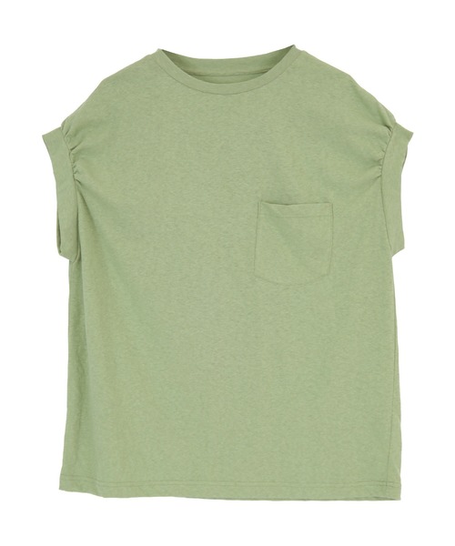 フレンチスリーブカットソートップス