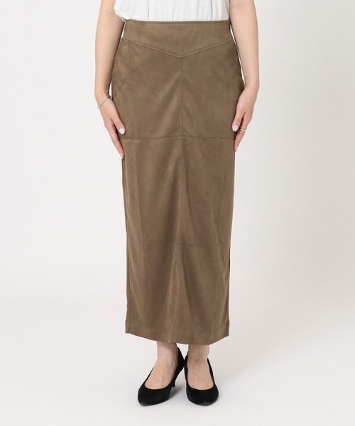 JOURNAL STANDARD（ジャーナルスタンダード）の「フェイクスエードスカート◆（スカート・レディース・グレー/ブラウン・36/38）」の11枚目の写真