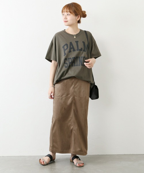 JOURNAL STANDARD（ジャーナルスタンダード）の「フェイクスエードスカート◆（スカート・レディース・グレー/ブラウン・36/38）」の3枚目の写真