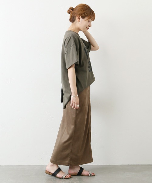 JOURNAL STANDARD（ジャーナルスタンダード）の「フェイクスエードスカート◆（スカート・レディース・グレー/ブラウン・36/38）」の4枚目の写真