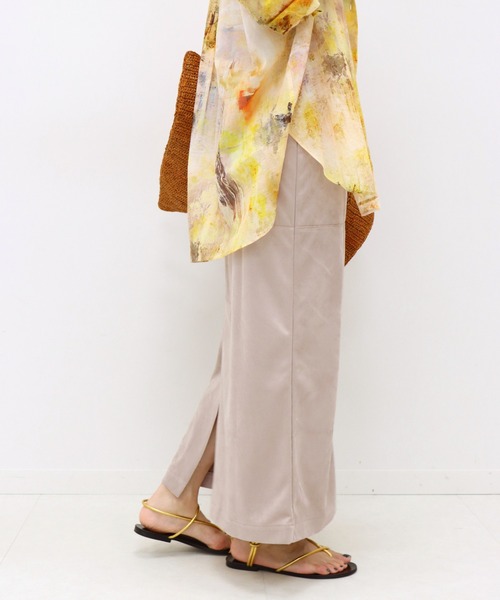 JOURNAL STANDARD（ジャーナルスタンダード）の「フェイクスエードスカート◆（スカート・レディース・グレー/ブラウン・36/38）」の10枚目の写真