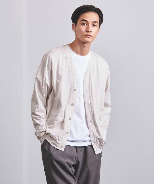 UNITED ARROWS（ユナイテッドアローズ）の「＜UNITED ARROWS＞ ムソウ カーディガン（カーディガン/ボレロ・メンズ・ナチュラル/コバルトブルー/ネイビー・X-LARGE/SMALL/MEDIUM/LARGE）」の2枚目の写真