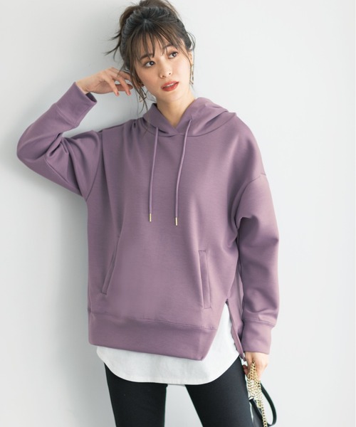 GeeRA（ジーラ）の「綿100％ロング丈レイヤードキャミソール（キャミソール・レディース・ブラック/オフホワイト・MEDIUM/LARGE/X-LARGE/XX-LARGE）」の9枚目の写真