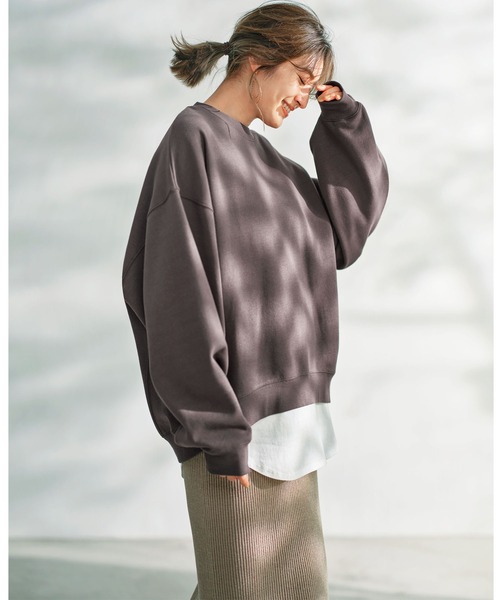 GeeRA（ジーラ）の「綿100％ロング丈レイヤードキャミソール（キャミソール・レディース・ブラック/オフホワイト・MEDIUM/LARGE/X-LARGE/XX-LARGE）」の14枚目の写真