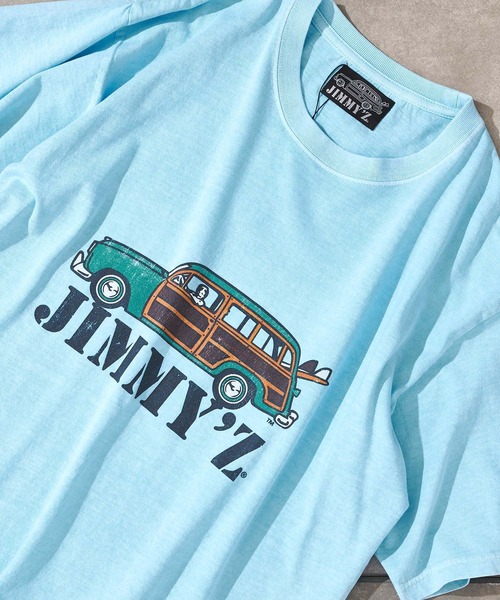 COLONY 2139（コロニートゥーワンスリーナイン）の「JIMMY'Z プリントTシャツ(ユニセックス可)/ジミーズコラボアイテム（Tシャツ/カットソー・メンズ・ホワイト/チャコールグレー/グレー/サックスブルー/ホワイト系その他/グレー系その他/ホワイト系その他2/ホワイト系その他3/ピンク・MEDIUM/LARGE）」の8枚目の写真