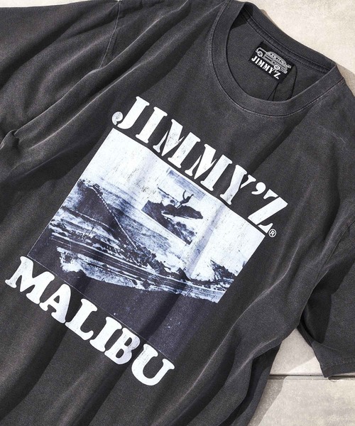 COLONY 2139（コロニートゥーワンスリーナイン）の「JIMMY'Z プリントTシャツ(ユニセックス可)/ジミーズコラボアイテム（Tシャツ/カットソー・メンズ・ホワイト/チャコールグレー/グレー/サックスブルー/ホワイト系その他/グレー系その他/ホワイト系その他2/ホワイト系その他3/ピンク・MEDIUM/LARGE）」の6枚目の写真