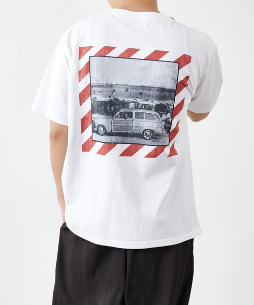 COLONY 2139（コロニートゥーワンスリーナイン）の「JIMMY'Z プリントTシャツ(ユニセックス可)/ジミーズコラボアイテム（Tシャツ/カットソー・メンズ・ホワイト/チャコールグレー/グレー/サックスブルー/ホワイト系その他/グレー系その他/ホワイト系その他2/ホワイト系その他3/ピンク・MEDIUM/LARGE）」の18枚目の写真