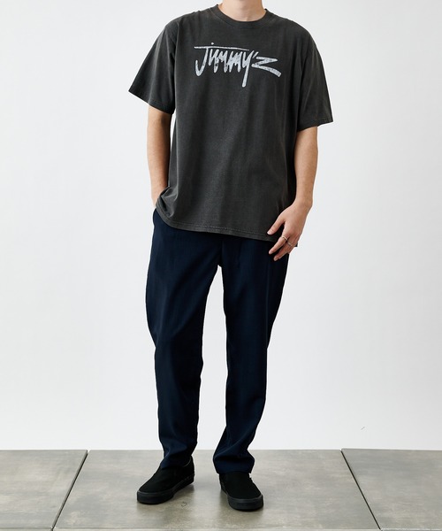 COLONY 2139（コロニートゥーワンスリーナイン）の「JIMMY'Z プリントTシャツ(ユニセックス可)/ジミーズコラボアイテム（Tシャツ/カットソー・メンズ・ホワイト/チャコールグレー/グレー/サックスブルー/ホワイト系その他/グレー系その他/ホワイト系その他2/ホワイト系その他3/ピンク・MEDIUM/LARGE）」の19枚目の写真