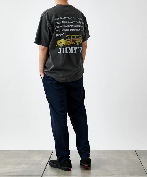 COLONY 2139（コロニートゥーワンスリーナイン）の「JIMMY'Z プリントTシャツ(ユニセックス可)/ジミーズコラボアイテム（Tシャツ/カットソー・メンズ・ホワイト/チャコールグレー/グレー/サックスブルー/ホワイト系その他/グレー系その他/ホワイト系その他2/ホワイト系その他3/ピンク・MEDIUM/LARGE）」の14枚目の写真