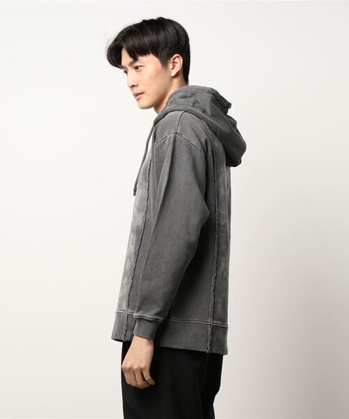 RATTLE TRAP（ラトルトラップ）の「ムラ染め裏毛パーカー（パーカー