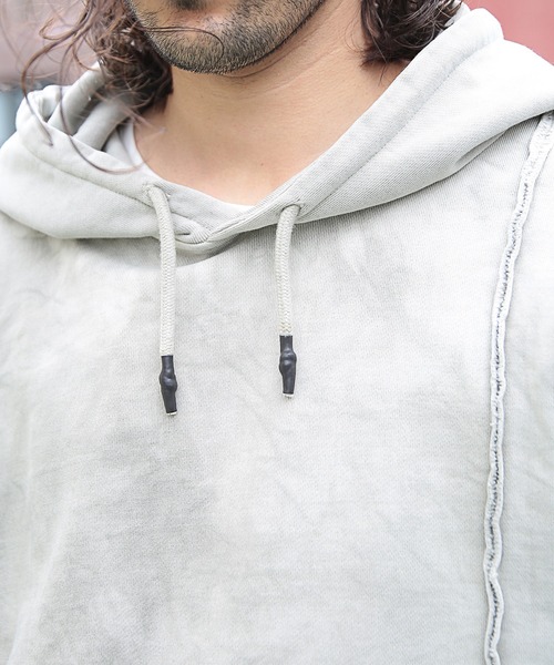 RATTLE TRAP（ラトルトラップ）の「ムラ染め裏毛パーカー（パーカー