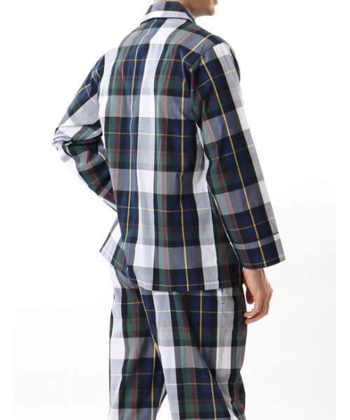 POLO RALPH LAUREN SLEEPWEAR(ポロラルフローレンスリープウェア)の「【POLO RALPH LAUREN】ウエリントンチェック パジャマ(ルームウェア/パジャマ・メンズ・ネイビー・MEDIUM/LARGE)」の6枚目の写真