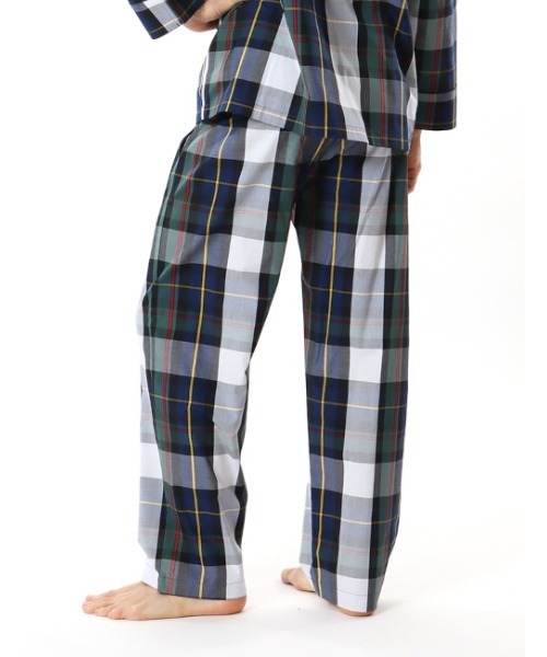POLO RALPH LAUREN SLEEPWEAR(ポロラルフローレンスリープウェア)の「【POLO RALPH LAUREN】ウエリントンチェック パジャマ(ルームウェア/パジャマ・メンズ・ネイビー・MEDIUM/LARGE)」の8枚目の写真