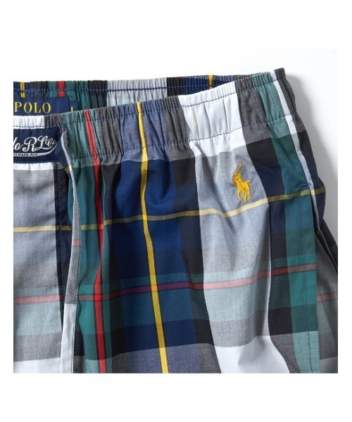 POLO RALPH LAUREN SLEEPWEAR(ポロラルフローレンスリープウェア)の「【POLO RALPH LAUREN】ウエリントンチェック パジャマ(ルームウェア/パジャマ・メンズ・ネイビー・MEDIUM/LARGE)」の11枚目の写真