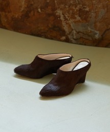 NEBULONI E（ネブローニ）の「【NEBULONI E.】ヘアレザーサボ（その他シューズ）」