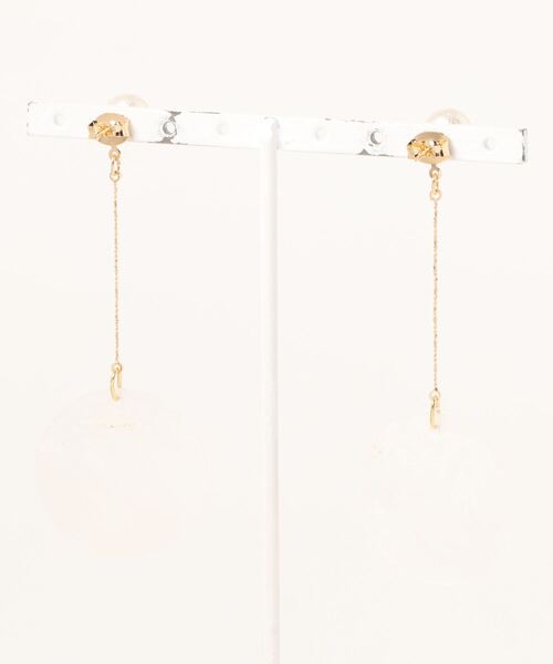 tone（トーン）の「【Le soleil】涼やか　カスピシェルピアス(MA)（ピアス（両耳用）・レディース・その他1/その他2/その他・FREE）」の6枚目の写真