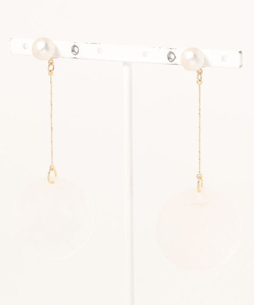 tone（トーン）の「【Le soleil】涼やか　カスピシェルピアス(MA)（ピアス（両耳用）・レディース・その他1/その他2/その他・FREE）」の12枚目の写真