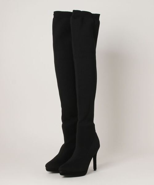 セール】JINADICT/ソックスサイハイブーツ（ブーツ）｜chumchum