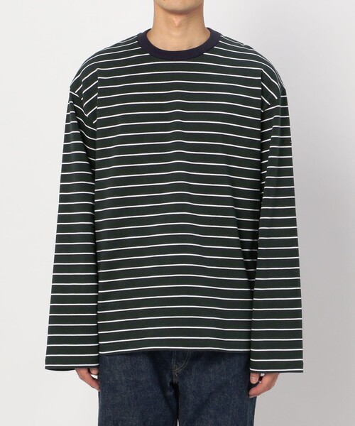 ORCIVAL（オーシバル）の「【ORCIVAL】クルーネック長袖Tシャツ HCJ MEN（Tシャツ/カットソー・メンズ・ホワイト系その他5/ブルー系その他5/グリーン系その他・5/4）」の4枚目の写真