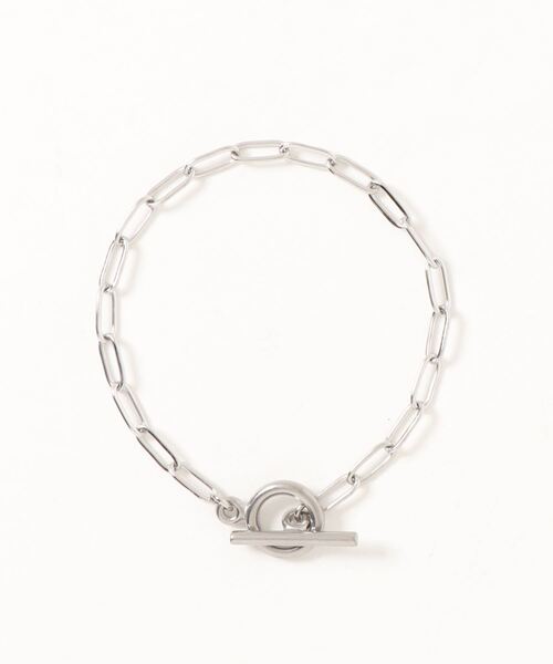 LOWRYS FARM（ローリーズファーム）の「ステンレス＊チェーブレスレット　215659（ブレスレット・レディース・シルバー/ゴールド・FREE）」の3枚目の写真