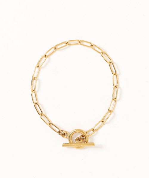 LOWRYS FARM（ローリーズファーム）の「ステンレス＊チェーブレスレット　215659（ブレスレット・レディース・シルバー/ゴールド・FREE）」の4枚目の写真