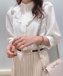 MAJESTIC LEGON | クラシカルプチフリルブラウス(シャツ/ブラウス)