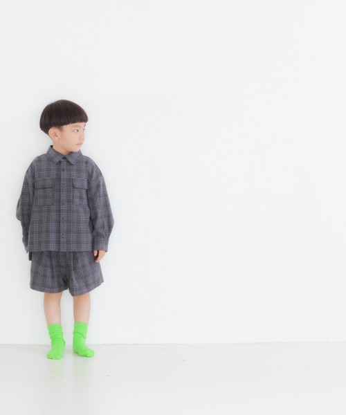 LOWRYS FARM（ローリーズファーム）の「ＴＲタックショートパンツ　217994（その他パンツ・キッズ・ベージュ/グレー系その他/グレー・130cm/120cm/110cm）」の12枚目の写真