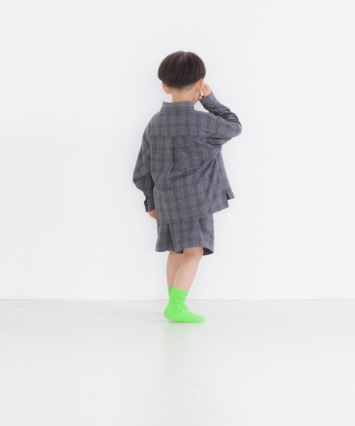 LOWRYS FARM（ローリーズファーム）の「ＴＲタックショートパンツ　217994（その他パンツ・キッズ・ベージュ/グレー系その他/グレー・130cm/120cm/110cm）」の13枚目の写真