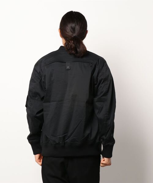 STAMPD(スタンプド)の「【STAMPD】STUDIO BOMBER JACKET(ミリタリージャケット・メンズ・ブラック・M)」の2枚目の写真