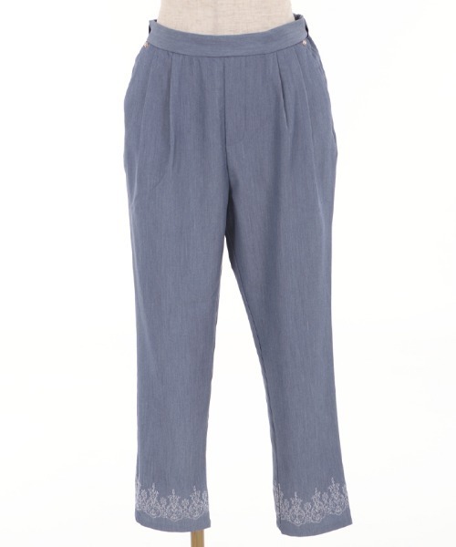 axes femme(アクシーズファム)の「ストレッチイージーパンツ(その他パンツ・レディース・ブラック/杢グレー/ブルー・MEDIUM)」の22枚目の写真