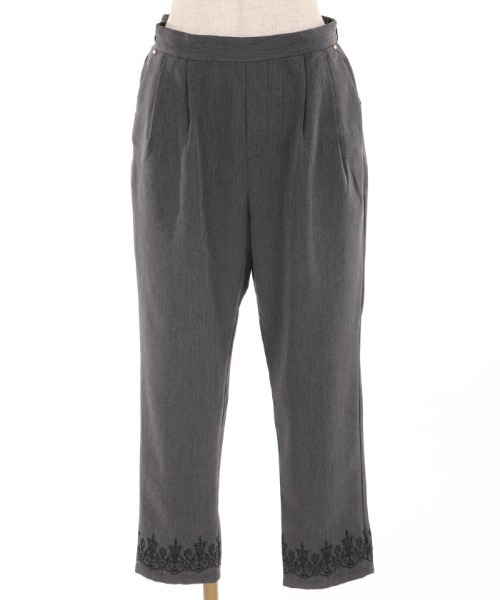axes femme(アクシーズファム)の「ストレッチイージーパンツ(その他パンツ・レディース・ブラック/杢グレー/ブルー・MEDIUM)」の13枚目の写真