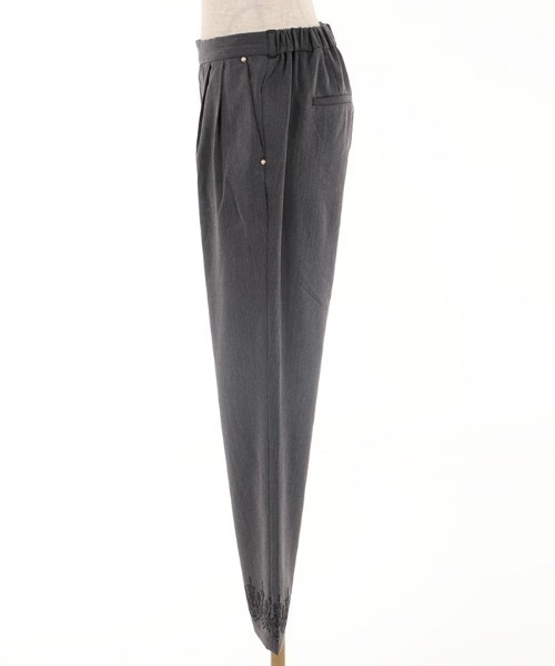 axes femme(アクシーズファム)の「ストレッチイージーパンツ(その他パンツ・レディース・ブラック/杢グレー/ブルー・MEDIUM)」の14枚目の写真