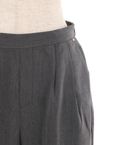 axes femme(アクシーズファム)の「ストレッチイージーパンツ(その他パンツ・レディース・ブラック/杢グレー/ブルー・MEDIUM)」の16枚目の写真