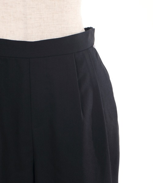 axes femme(アクシーズファム)の「ストレッチイージーパンツ(その他パンツ・レディース・ブラック/杢グレー/ブルー・MEDIUM)」の6枚目の写真