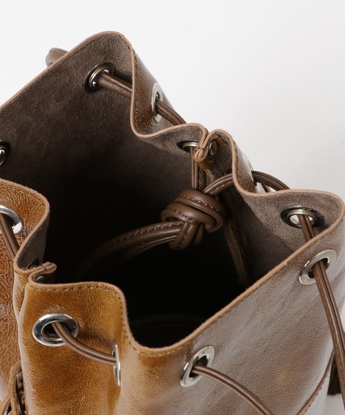 marco masi（マルコマージ）の「MARCO MASI　SIDE FRINGE BAG（ショルダーバッグ・レディース・キャメル・-）」の11枚目の写真