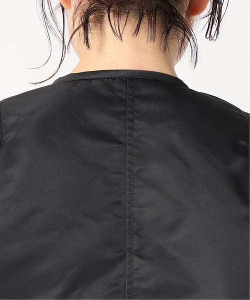 Spick & Span(スピックアンドスパン)の「フリース*MA-1リバーシブルショートブルゾン◆(MA-1・レディース・ブラック/ベージュ系その他・FREE)」の21枚目の写真