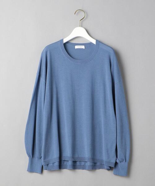 BEAUTY&YOUTH UNITED ARROWS(ビューティーアンドユースユナイテッドアローズ)の「BY ボリュームスリーブ クルーネック ニット◆(ニット/セーター・レディース・オフホワイト/ブラック/レッド/ライトブルー・FREE)」の14枚目の写真