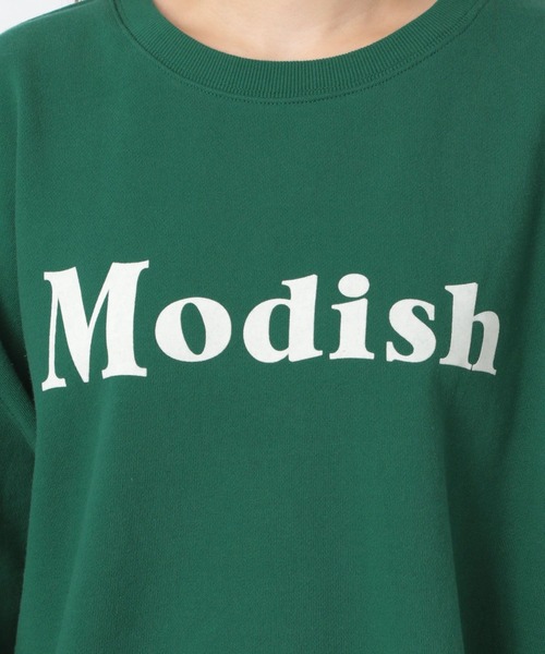 Heather（ヘザー）の「セルフィーウラケアソートロゴスウェット　236936（スウェット・レディース・ホワイト/ブラック/グリーン/イエロー・FREE）」の22枚目の写真